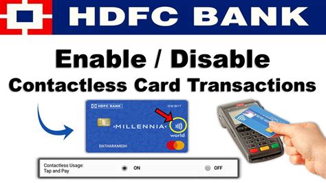 disabling contactless payment on debit cards hdfc|hdfc debit card disable.